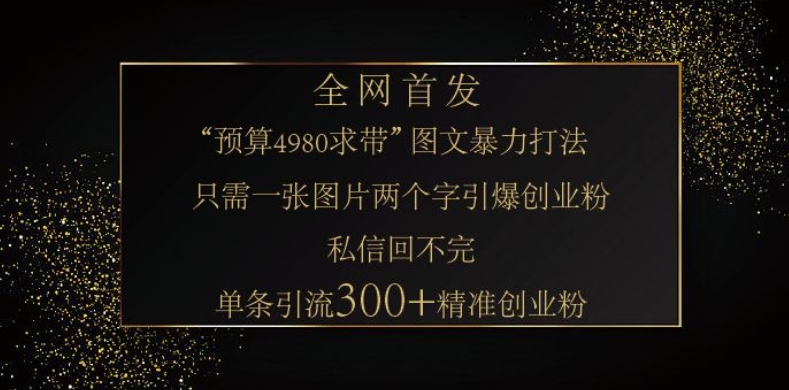 小红书神奇图片引流法，只需一张图，就能单条笔记凭借此方法，轻松引流 300 + 精准创业粉-策里行间