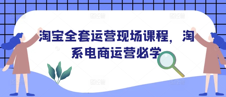 淘宝全套运营现场课程，淘系电商运营必学-策里行间