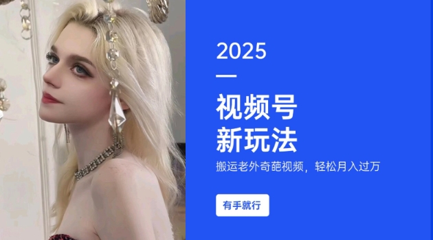 搬运老外奇葩视频，撸视频号分成计划收益，每天只需一小时，新手小白轻松月入过W-策里行间