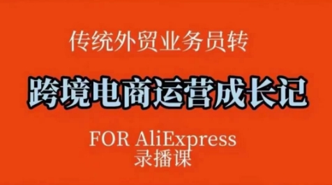 跨境电商速卖通运营课，​运营方法论+后台实操，逻辑清晰-策里行间