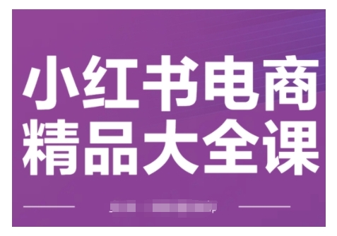 小红书电商精品大全课，快速掌握小红书运营技巧，实现精准引流与爆单目标，轻松玩转小红书电商(更新2月)-策里行间