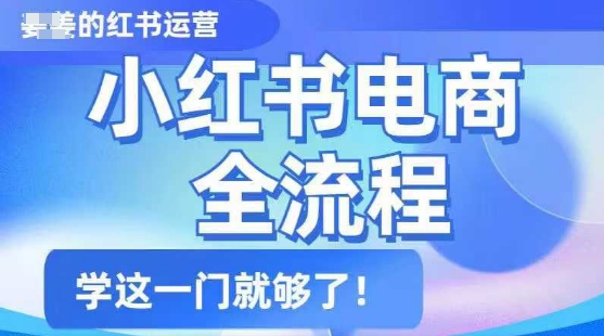 小红书电商全流程，精简易懂，从入门到精通，学这一门就够了-策里行间