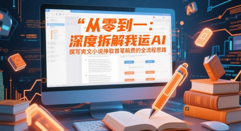 从零到一：深度拆解我运用AI撰写爽文小说挣取首笔稿费的全流程思路-策里行间