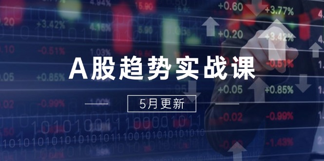 A股趋势实战课：主力动向+政策红利，2025全年策略5月更新-策里行间