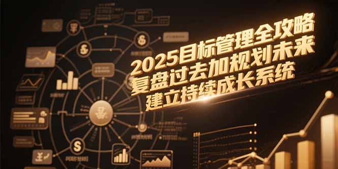 2025目标管理全攻略，复盘过去加规划未来，建立持续成长系统-策里行间