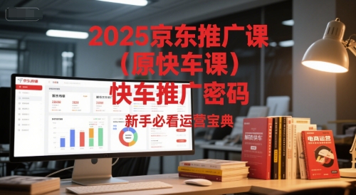 2025京东推广课(原快车课)解锁京东快车推广密码，新手必看运营宝典-策里行间