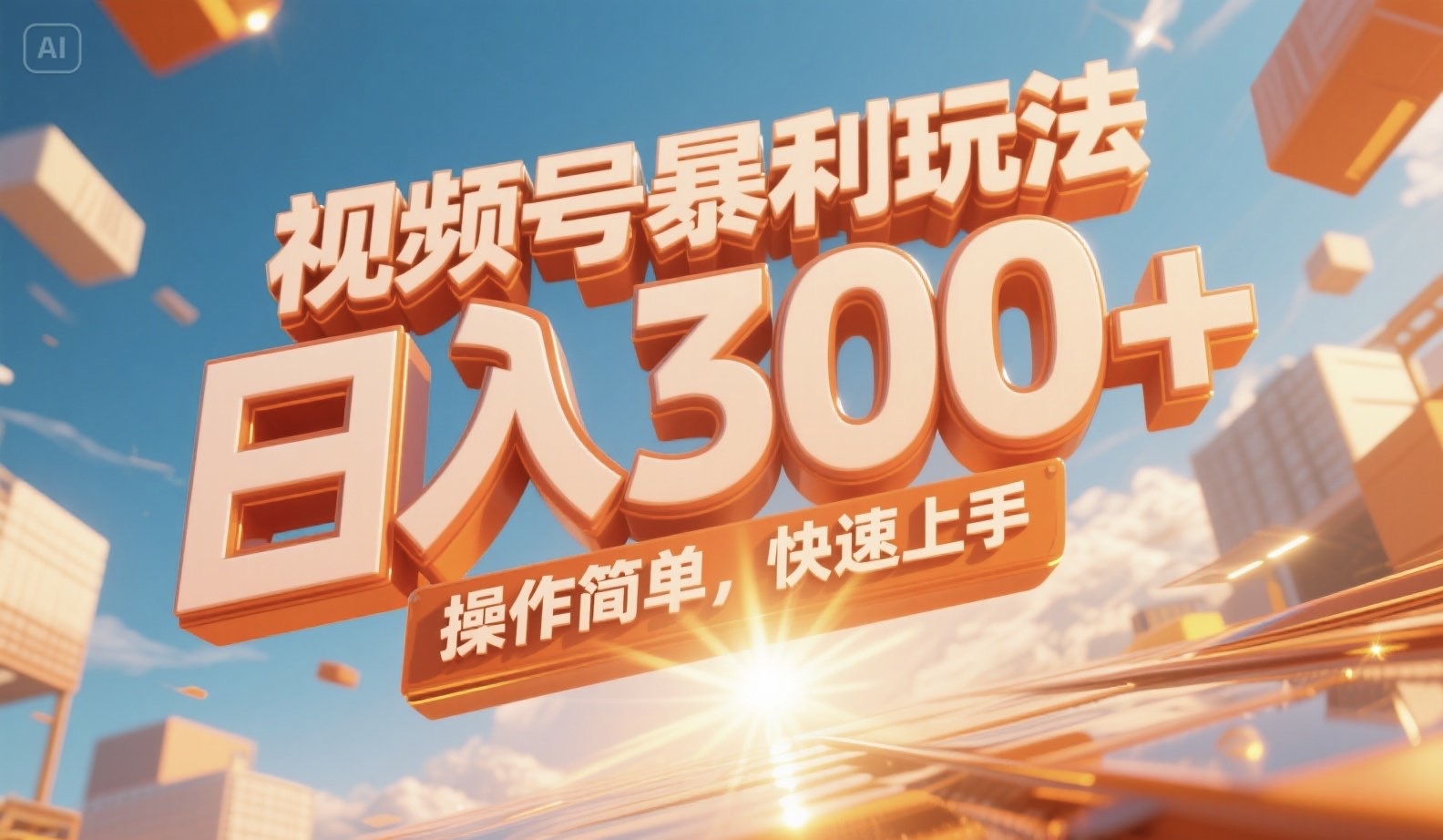 视频号暴利玩法，日入300+，操作简单，快速上手。-策里行间