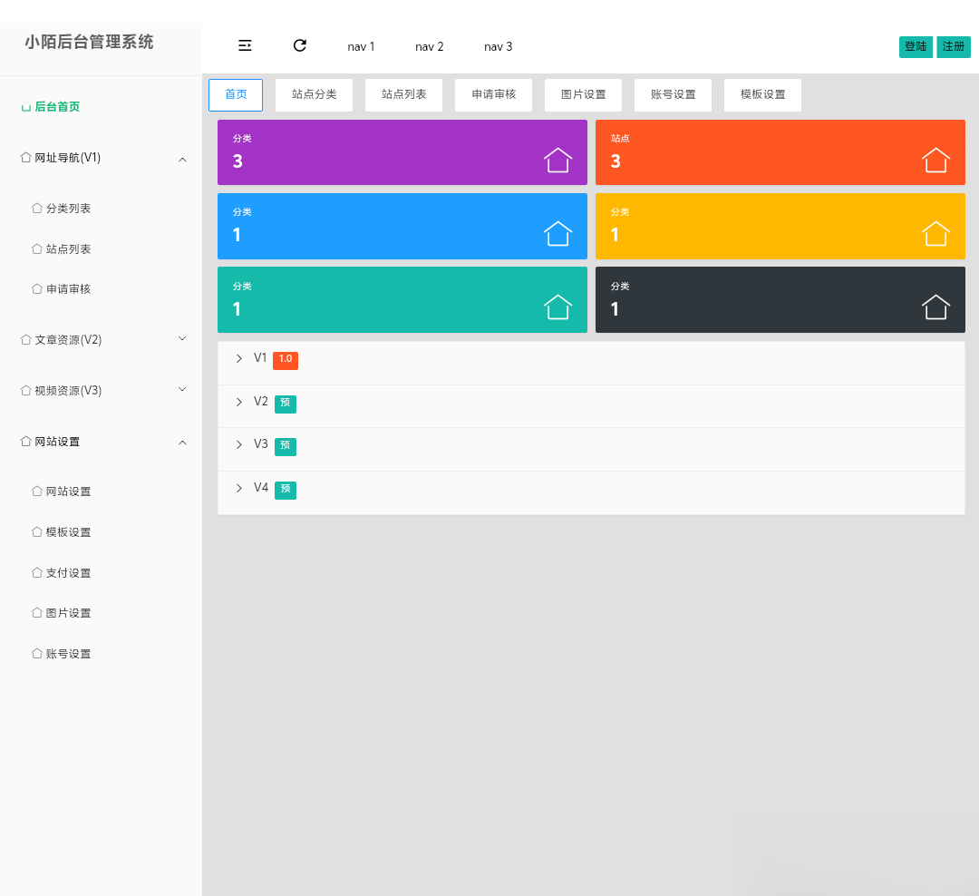 PHP网址导航源码-策里行间