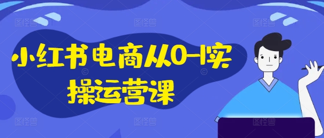 小红书电商从0-1实操运营课，小红书手机实操小红书/IP和私域课/小红书电商电脑实操板块等-策里行间