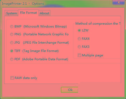 ImagePrinter(虚拟图片打印机) v2.1 官方免费版-策里行间