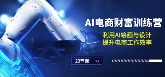 AI电商-财富训练营：利用AI绘画与设计，提升电商工作效率(23节课)-策里行间