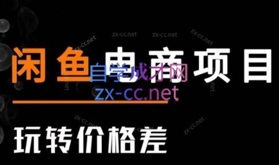 亿创繁星·闲鱼电商项目(玩转价格差)-策里行间