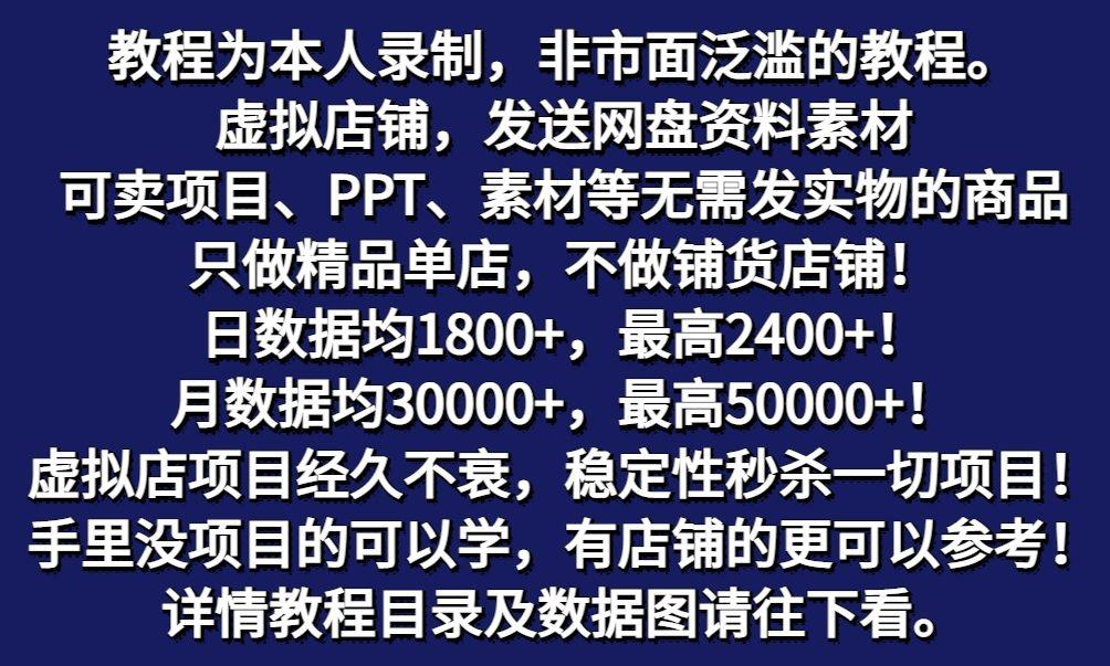 图片[2]-拼多多虚拟电商训练营月入50000+你也行，暴利稳定长久，副业首选-策里行间
