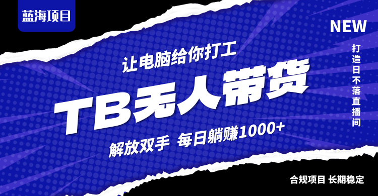 淘宝无人直播最新玩法，不违规不封号，轻松月入3W+-策里行间