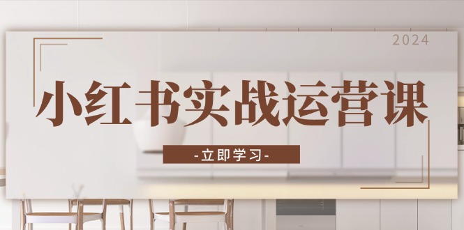 小红书实战运营课：从开通店铺到直播话术，打造爆款笔记与高效直播-策里行间
