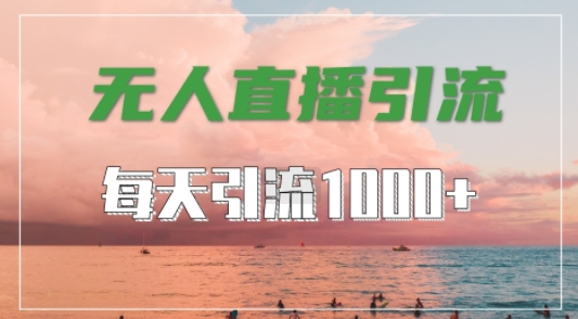 抖音快手视频号全平台通用，无人直播引流法，超暴力引流1000+高质量精准创业粉【揭秘】-策里行间