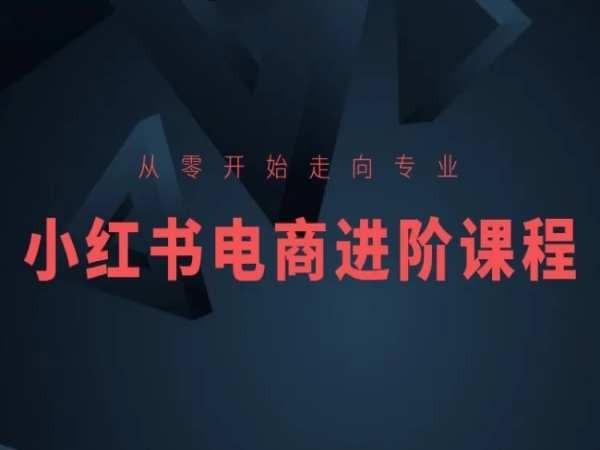 从零开始走向专业，小红书电商进阶课程-策里行间