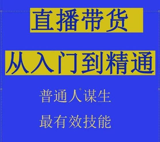 2024抖音直播带货直播间拆解抖运营从入门到精通，普通人谋生最有效技能-策里行间