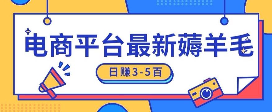 日赚300-500的电商平台薅羊毛新玩法，可重复操作，小白也可简单上手-策里行间