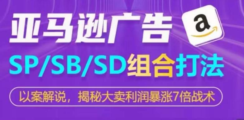 亚马逊SP/SB/SD广告组合打法，揭秘大卖利润暴涨7倍战术-策里行间