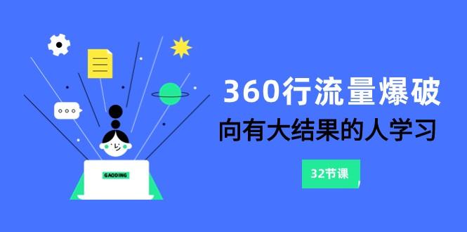 360行流量爆破，向有大结果的人学习(更新58节课)-策里行间