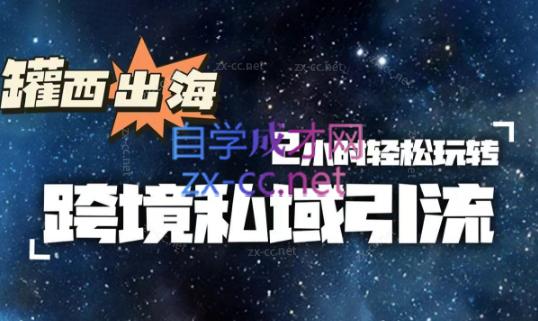罐西老师·零基础学会跨境私域引流-策里行间