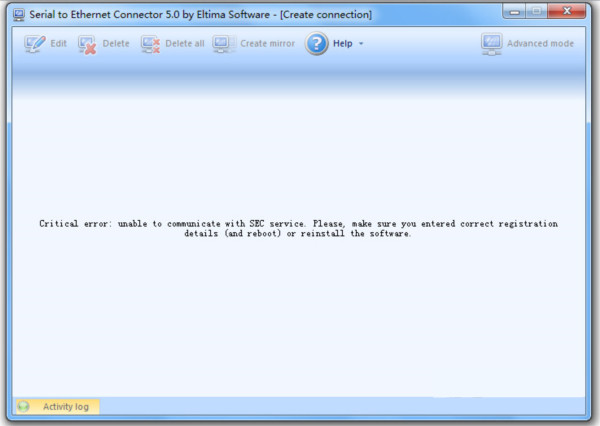 Serial to Ethernet Connector(串口共享器) v5.0.8 绿色版-策里行间