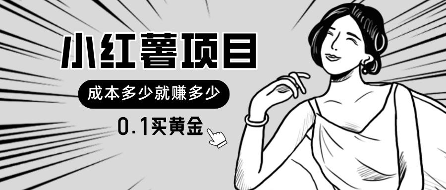 小红薯暴力项目，0.1买黄金。操作简单，日入无上限，可无限扩大。-策里行间