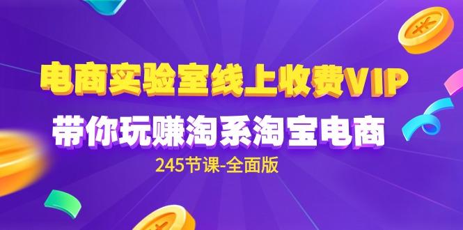 (9859期)电商-实验室 线上收费VIP，带你玩赚淘系淘宝电商(245节课-全面版)-策里行间