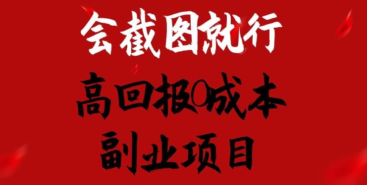 会截图就行，高回报0成本副业项目，卖离婚模板一天1.5k+【揭秘】-策里行间
