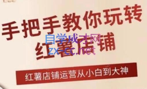 海燕老师·2024手把手教你玩转红薯店铺-策里行间