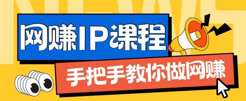 ip合伙人打造1.0，从0到1教你做网创，实现月入过万【揭秘】-策里行间