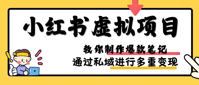小红书虚拟项目实战，爆款笔记制作，矩阵放大玩法分享-策里行间