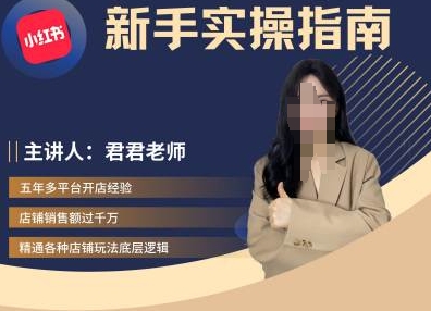 君君-小红书电商从入门到精通，新手实操指南-策里行间