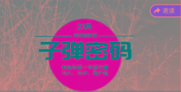 《子弹密码训练营》-用一句话文案勾人勾心卖产品，21天学到顶尖文案大师策略和技巧-策里行间