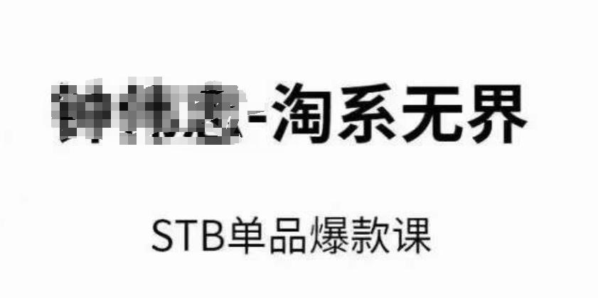 淘系无界STB单品爆款课(2024)，付费带动免费的核心逻辑，万相台无界关键词推广/精准人群的核心-策里行间