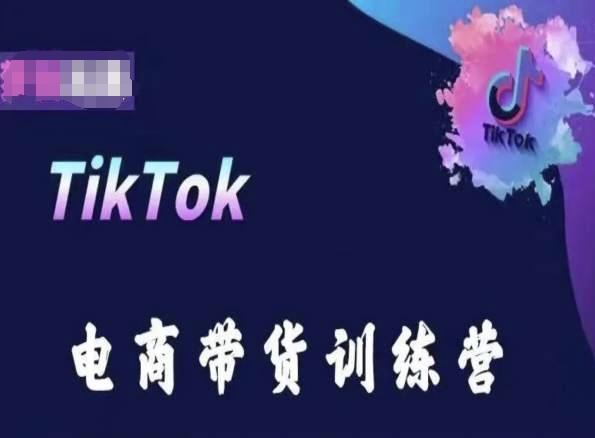 TikTok电商带货训练营，跟随时代潮流，跨境掘金-策里行间