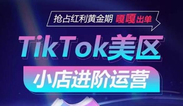 TikTok Shop美区小店进阶运营，抢占红利黄金期 嘎嘎出单-策里行间