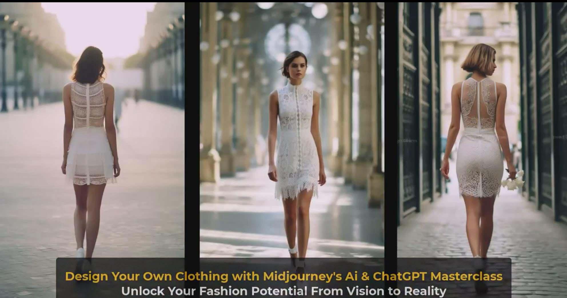图片[2]-利用 Midjourneys Ai 人工智能设计自己的服装AI大师班-10节课-中英字幕-策里行间