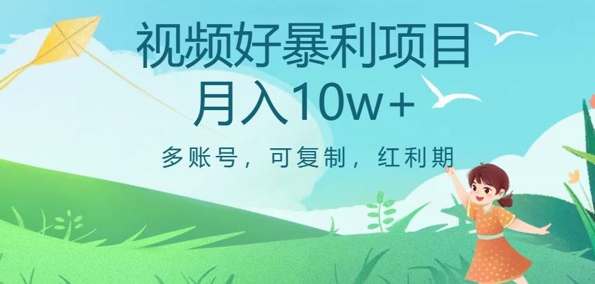 视频号暴利项目，多账号，可复制，红利期，月入10w+【揭秘】-策里行间