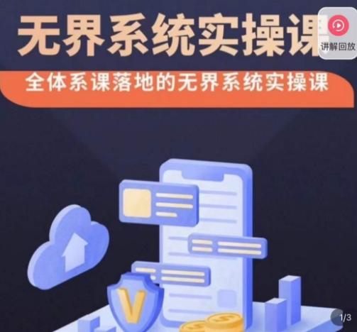 老衲·无界系统实操课，全体系落地无界改版后选择、出价、高投产做付费引流-策里行间