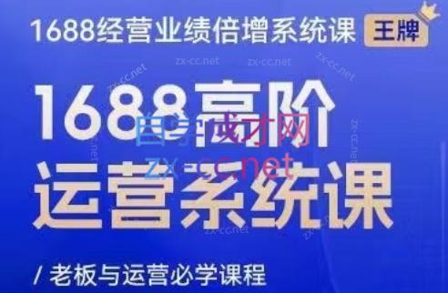 林一电商圈子·1688高阶运营系统课-策里行间