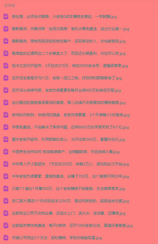 图片[3]-(9607期)真实有效391套商业模式，年入几十到几百万案例解析(电子书+视频+图文)-策里行间
