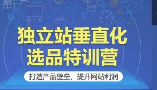 独立站垂直化选品特训营，打造产品壁垒，提升网站利润-策里行间