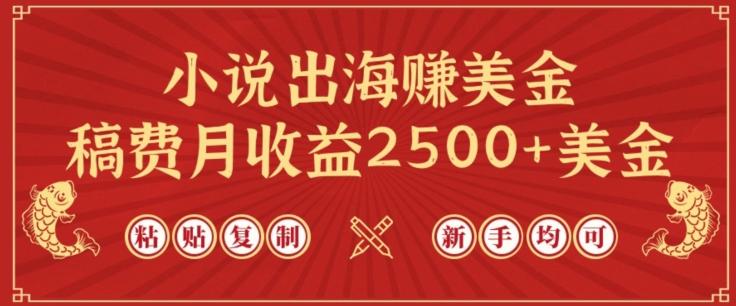 小说出海赚美金，稿费月收益2500+美金，仅需chatgpt粘贴复制，新手也能玩转【揭秘】-策里行间