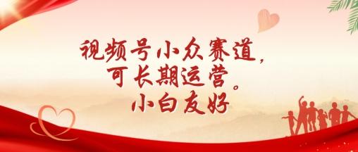 视频号小众赛道，可长期运营，小白友好【揭秘】-策里行间