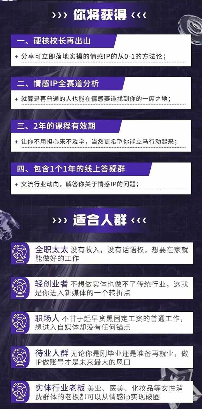 图片[1]-情感直播IP短视频全通大课，普通人的IP之路从情感赛道开始(18节-策里行间