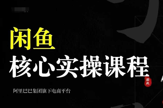 2024闲鱼核心实操课程，从养号、选品、发布、销售，教你做一个出单的闲鱼号-策里行间