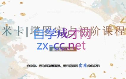 米卡·实占塔罗初阶课-策里行间